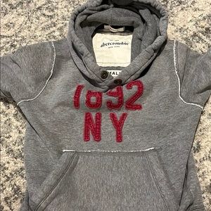 Boys Abercrombie muscle sweatshirt.
